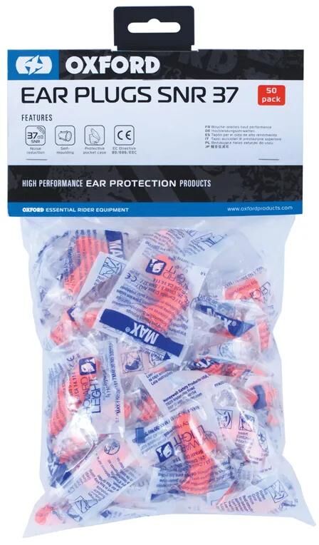 OXFORD gehörschutzstöpsel ear plugs hearing protection bag=50pair