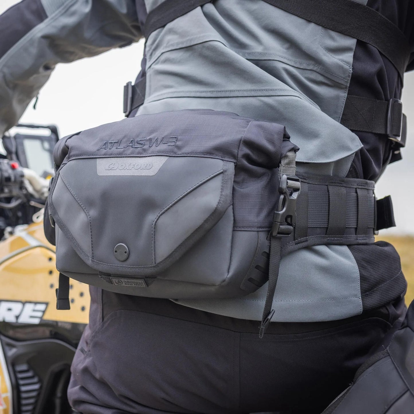 OXFORD bauchtasche atlas w-3 atlas w-3 fanny pack gray black