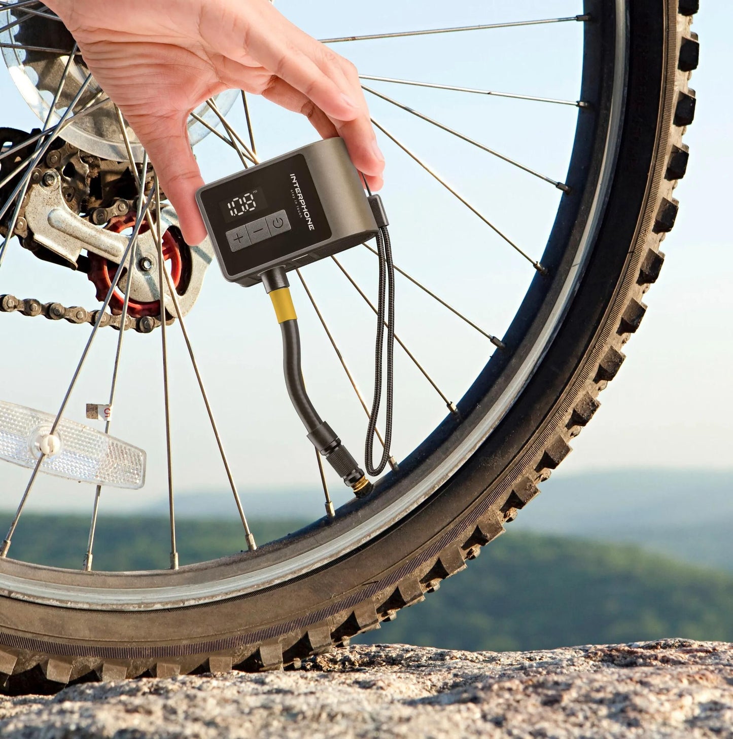 INTERPHONE akku-luftpumpe air pump