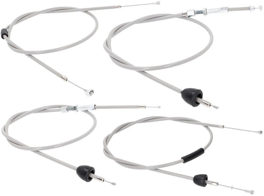101 OCTANE bowdenzugsatz bowden cable set 101.octa 4tlg grey
