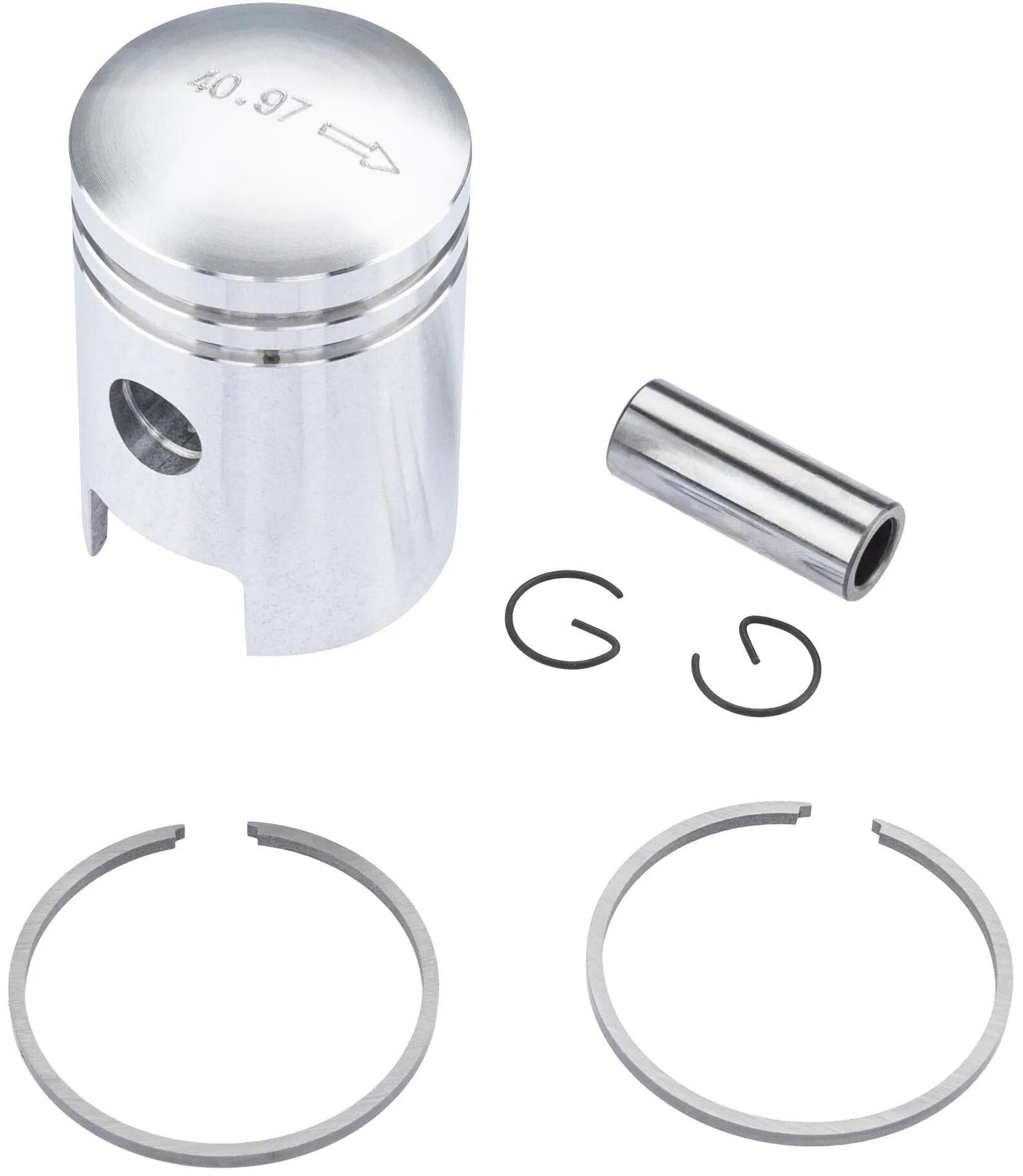 MZA Kolben pistons cpl 40.97mm s50,kr51 1,sr types
