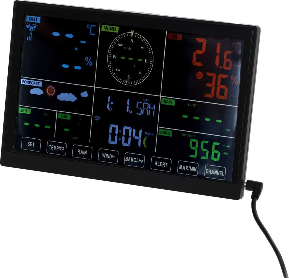 Abi Producten digitaal weerstation 7in1 smart