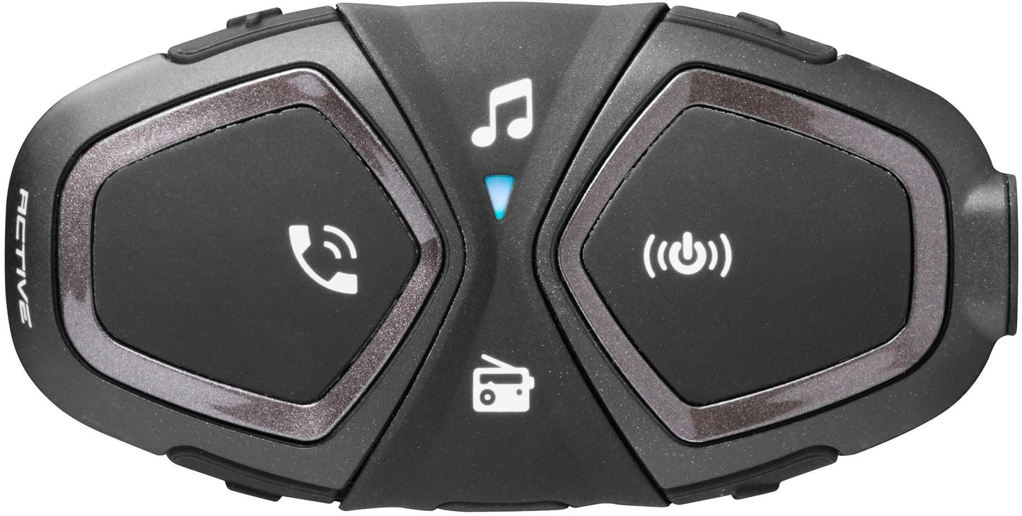 INTERPHONE helmkommunikationssystem active helmet com.system interp. single kit