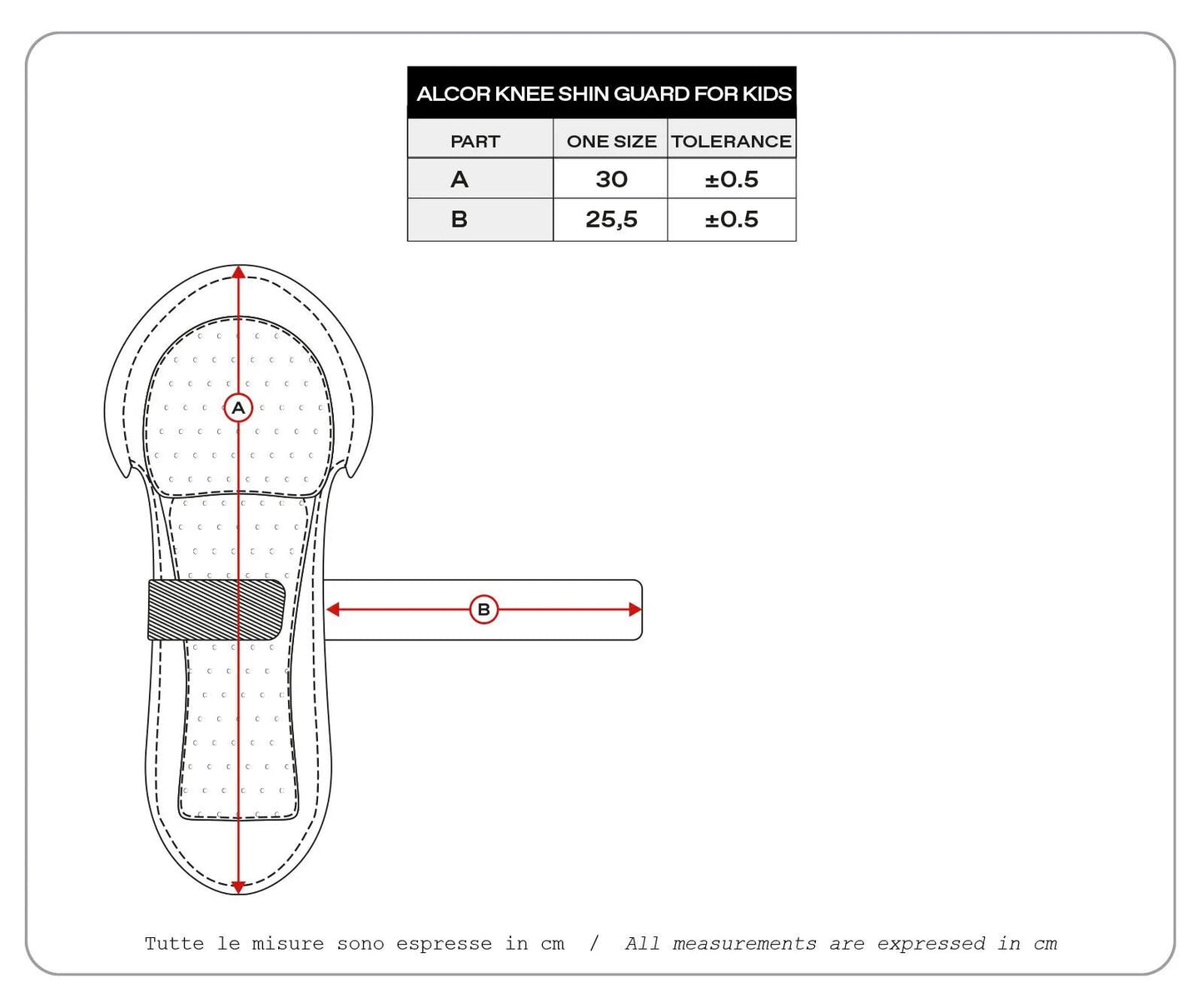 UFO PLAST knieprotektoren alcor kids knee protector ufo alcor black