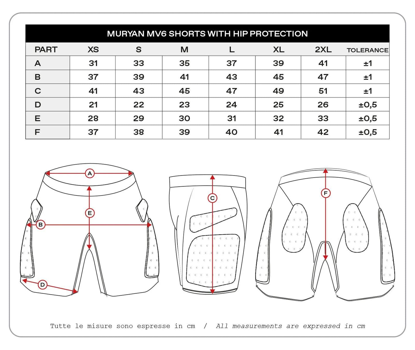UFO PLAST protektorenhose muryan mv6 protector pants ufo muryan mv6 black gr. l