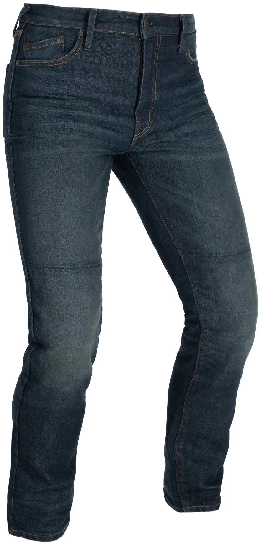 OXFORD jeanshose aaa jean straight trousers jeans oa straight bl 3 long gr. 40