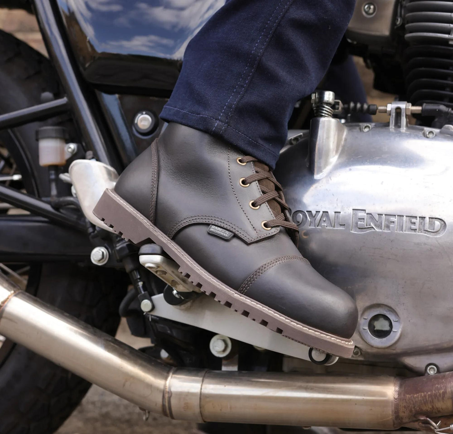 OXFORD stiefel merton 2.0 shoe merton 2.0 ms dark brown gr. 43