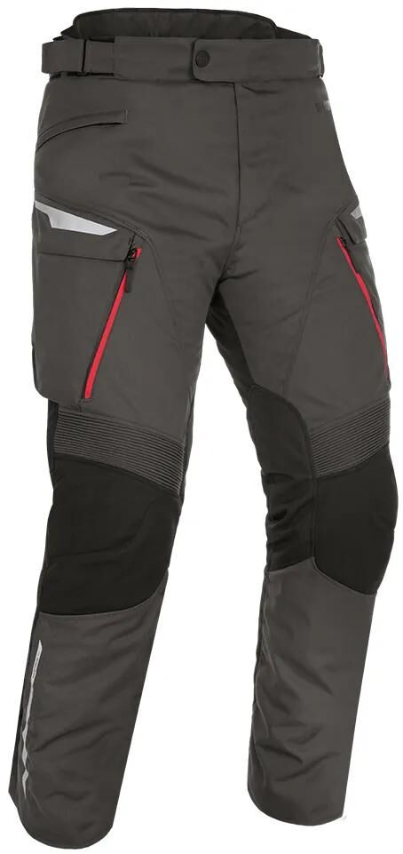 OXFORD hose montreal 4.0 trousers montreal bw grey red regular l