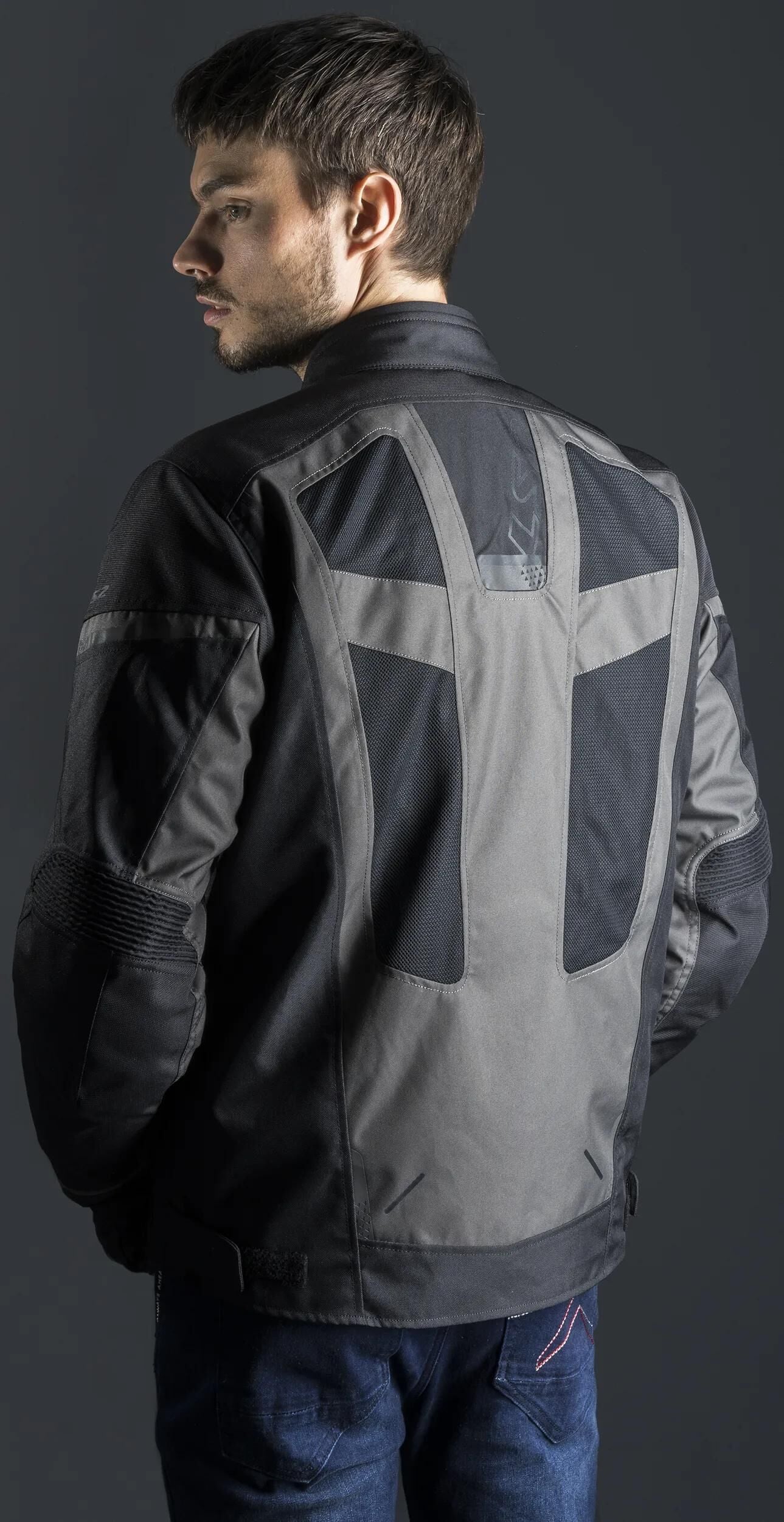 LS2 jacke scout jacket scout man black dark grey m