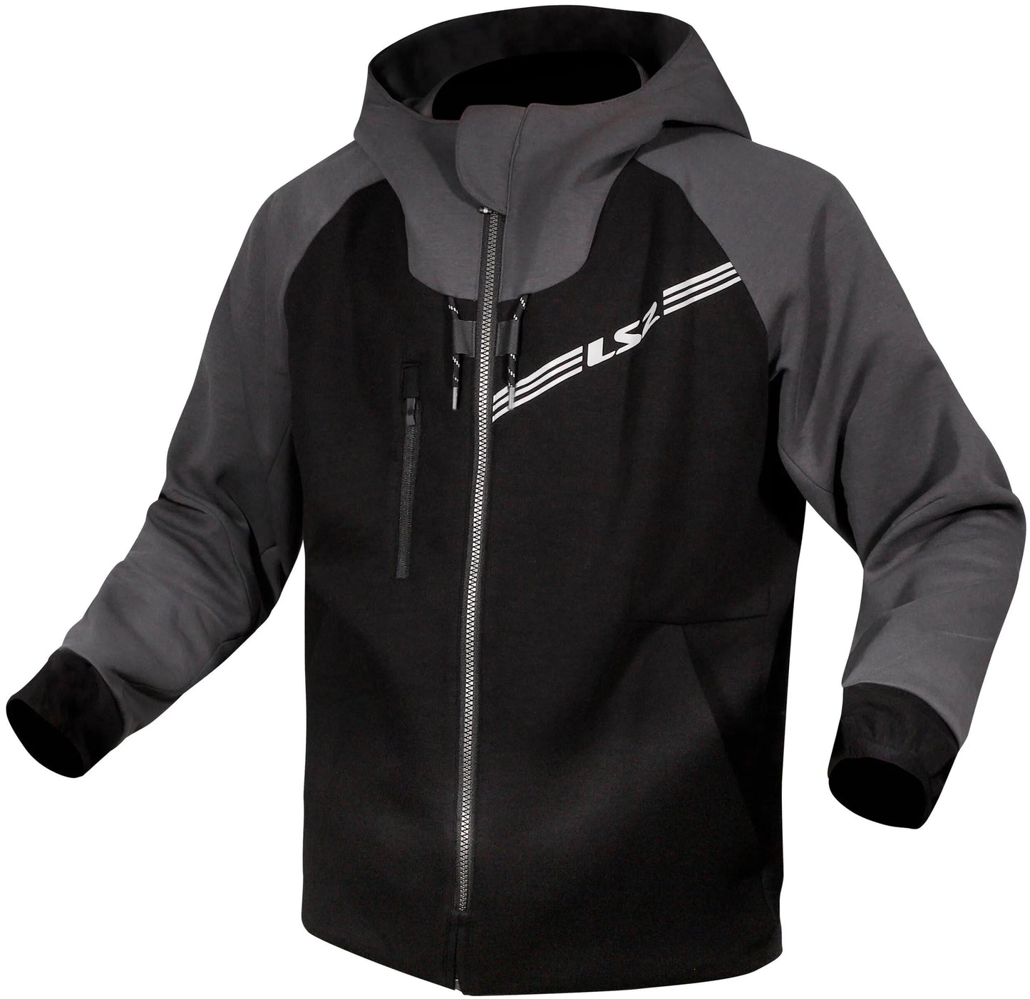 LS2 jacke throttle jacket throttle man black dark gray xxl