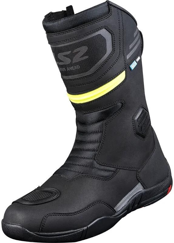 LS2 stiefel goby man boots goby man wp black h-v yellow 47