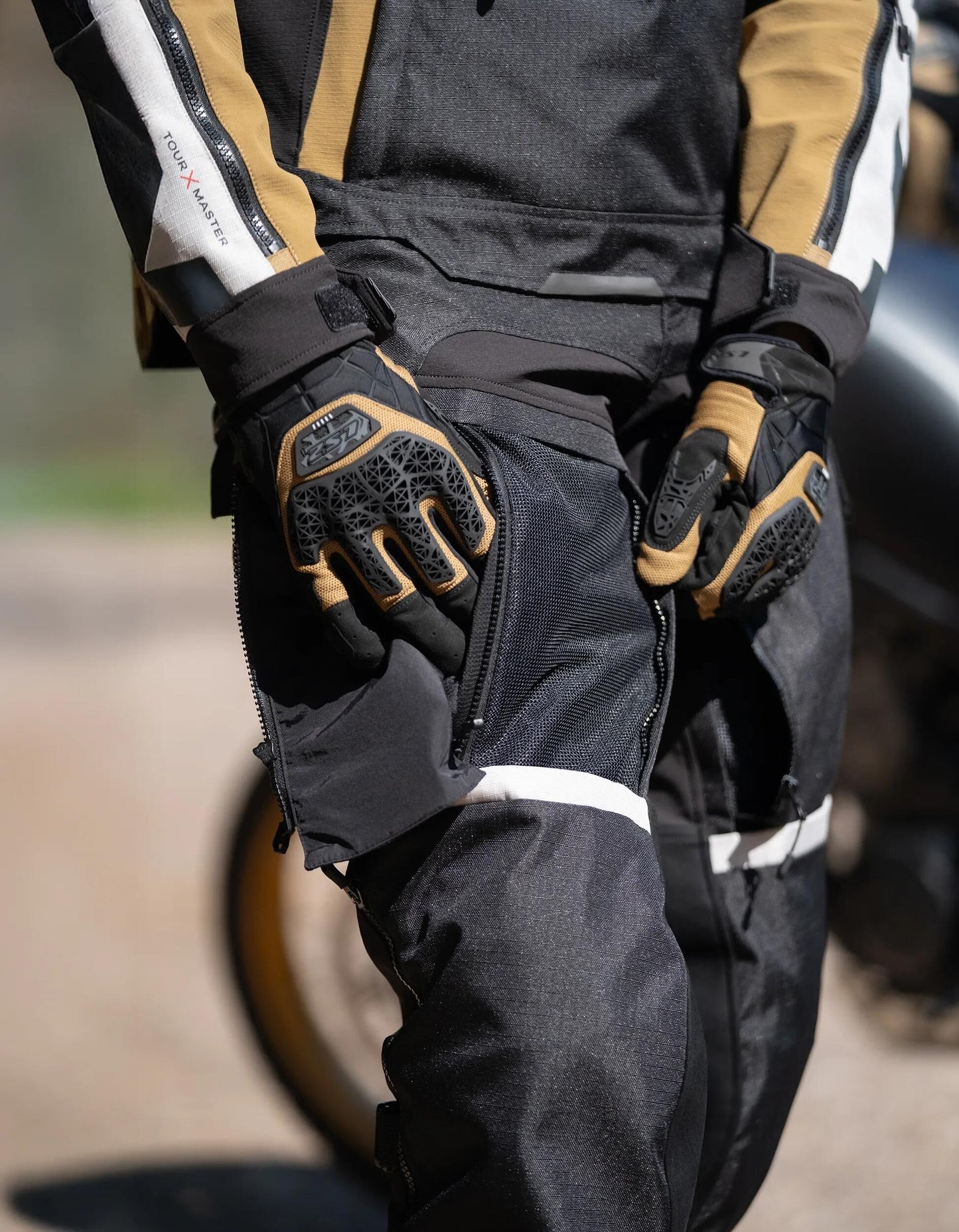 LS2 handschuh all terrain ii man glove all terrain ii mens black sander m