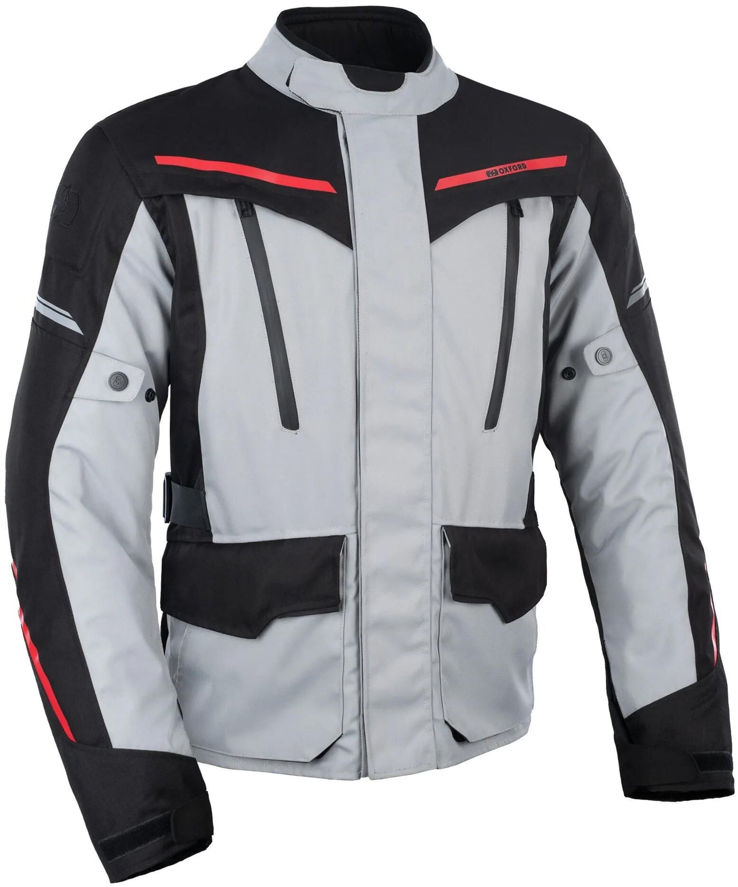 OXFORD jacke metro 2.0 jacket metro 2.0 gray black red gr. 4xl