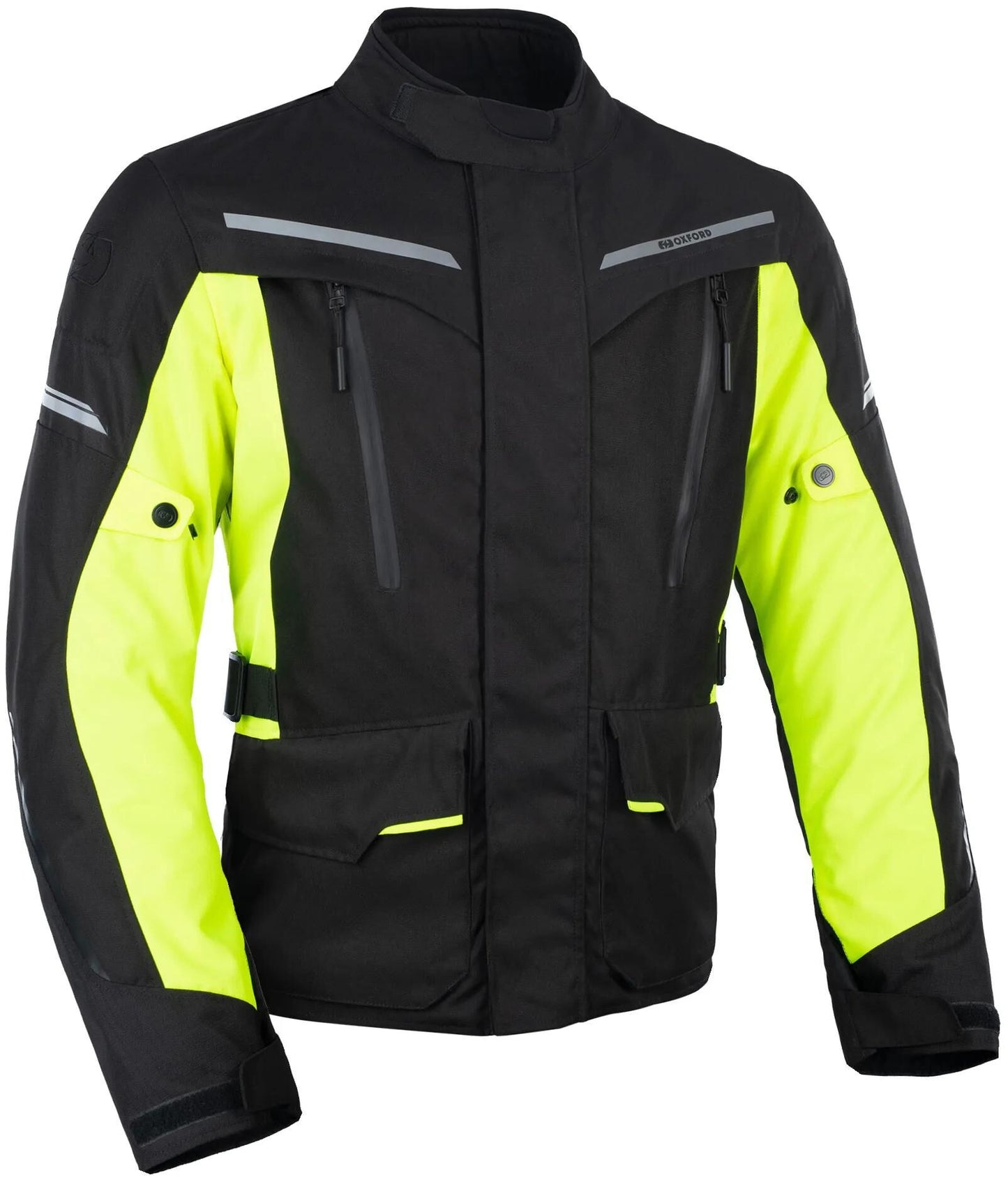 OXFORD jacke metro 2.0 jacket metro 2.0 black neon yellow gr. 4xl