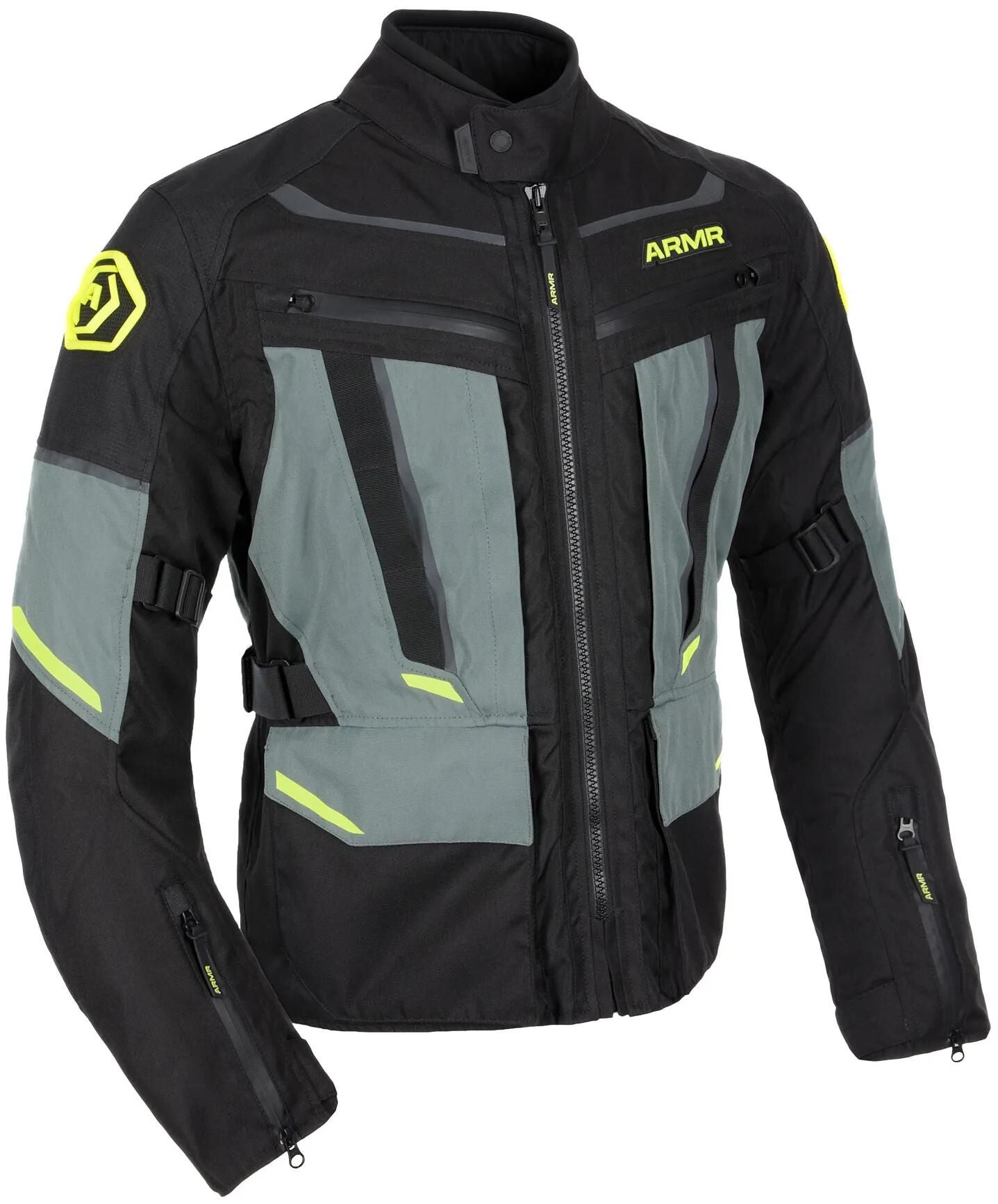 ARMR jacke kumaji 3.0 jacket kumaji 3.0 wp ms black green yellow siz