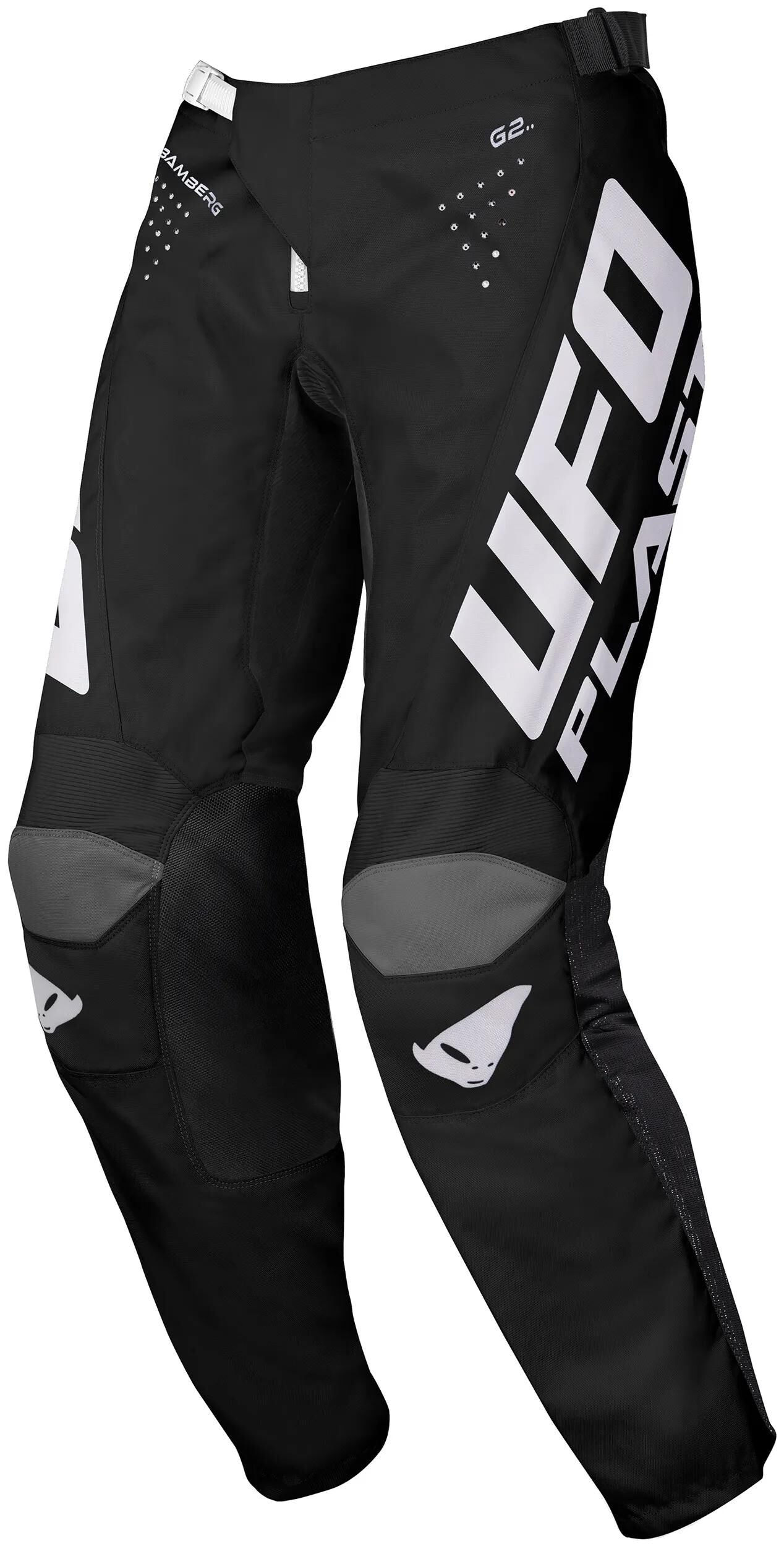 UFO PLAST hose mx bamberg mx trousers ufo bamberg black grey size 56