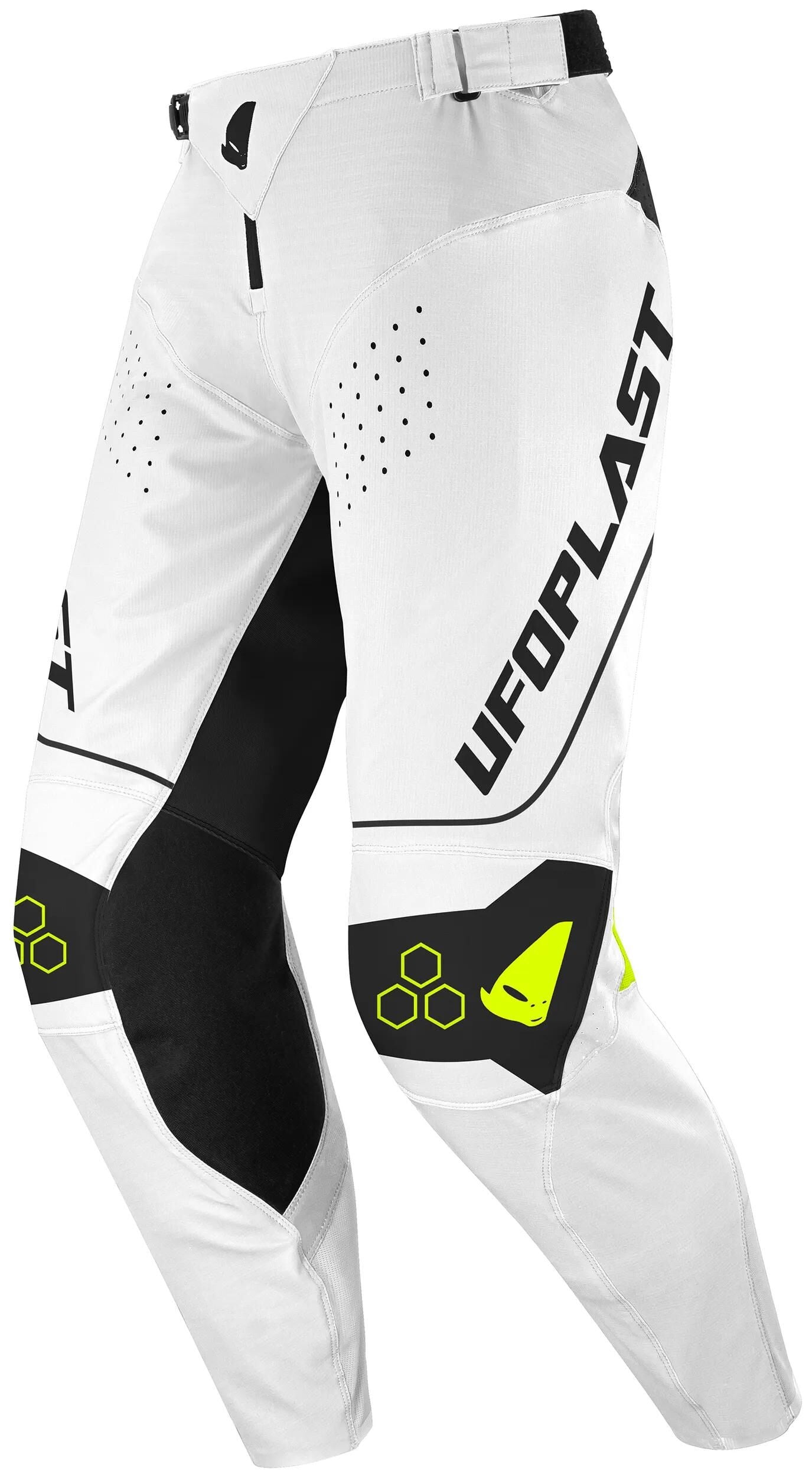 UFO PLAST hose mx ares mx trousers ufo ares white black size 52