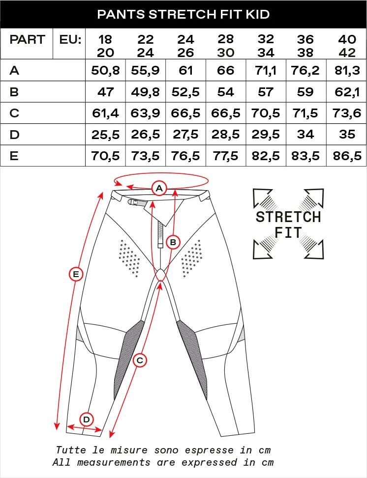 UFO PLAST hose ares children's pants ufo ares red blue size 146