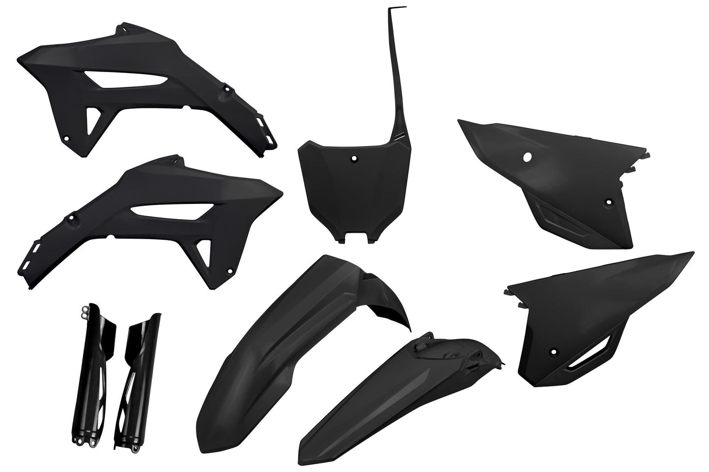 UFO PLAST verkleidungssatz trim kit ufo honda black