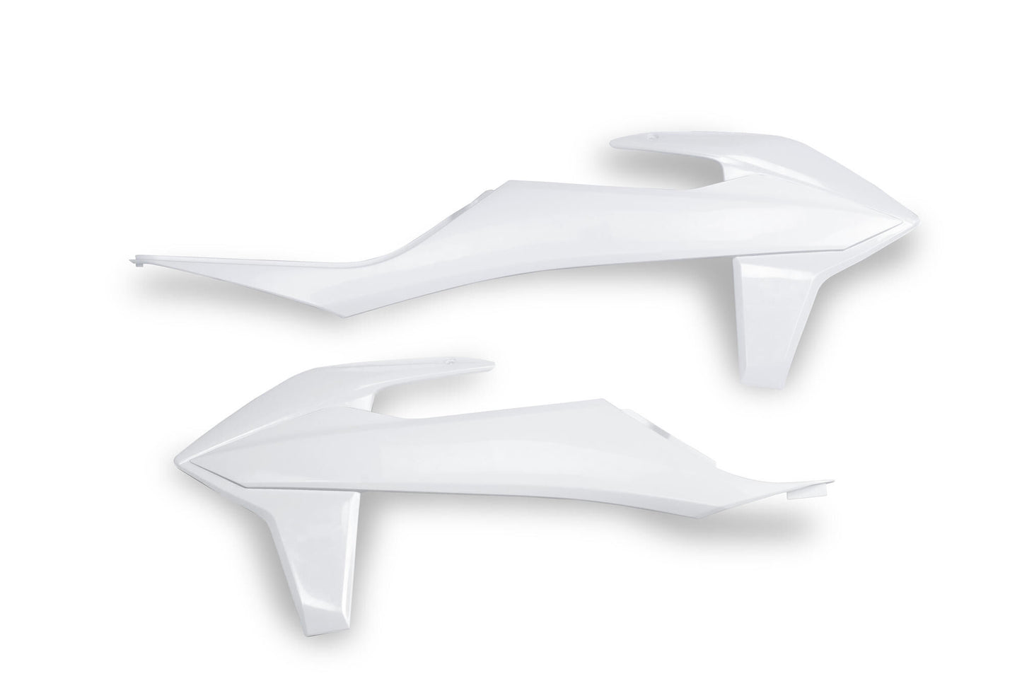 UFO PLAST kühlerabdeckung radiator covers ufo ktm white