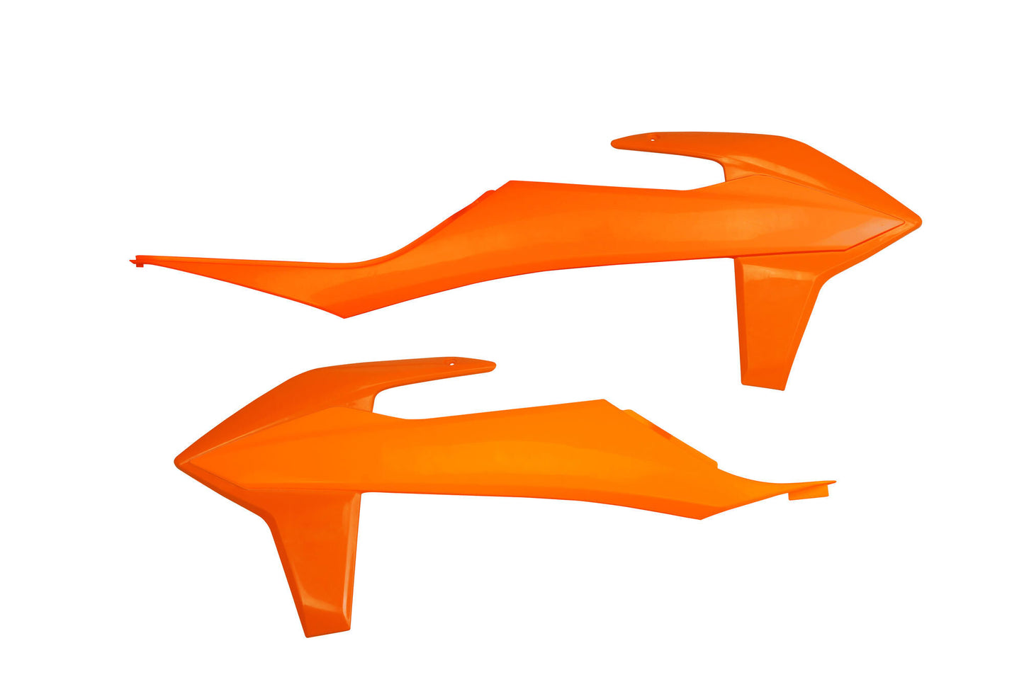 UFO PLAST kühlerabdeckung radiator covers ufo ktm orange