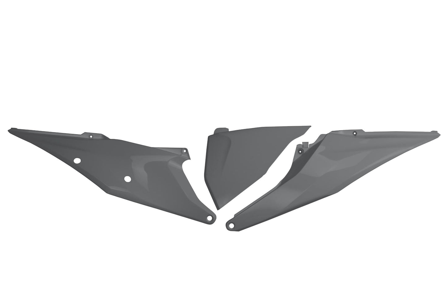 UFO PLAST seitenverkleidung side covers ufo ktm grey