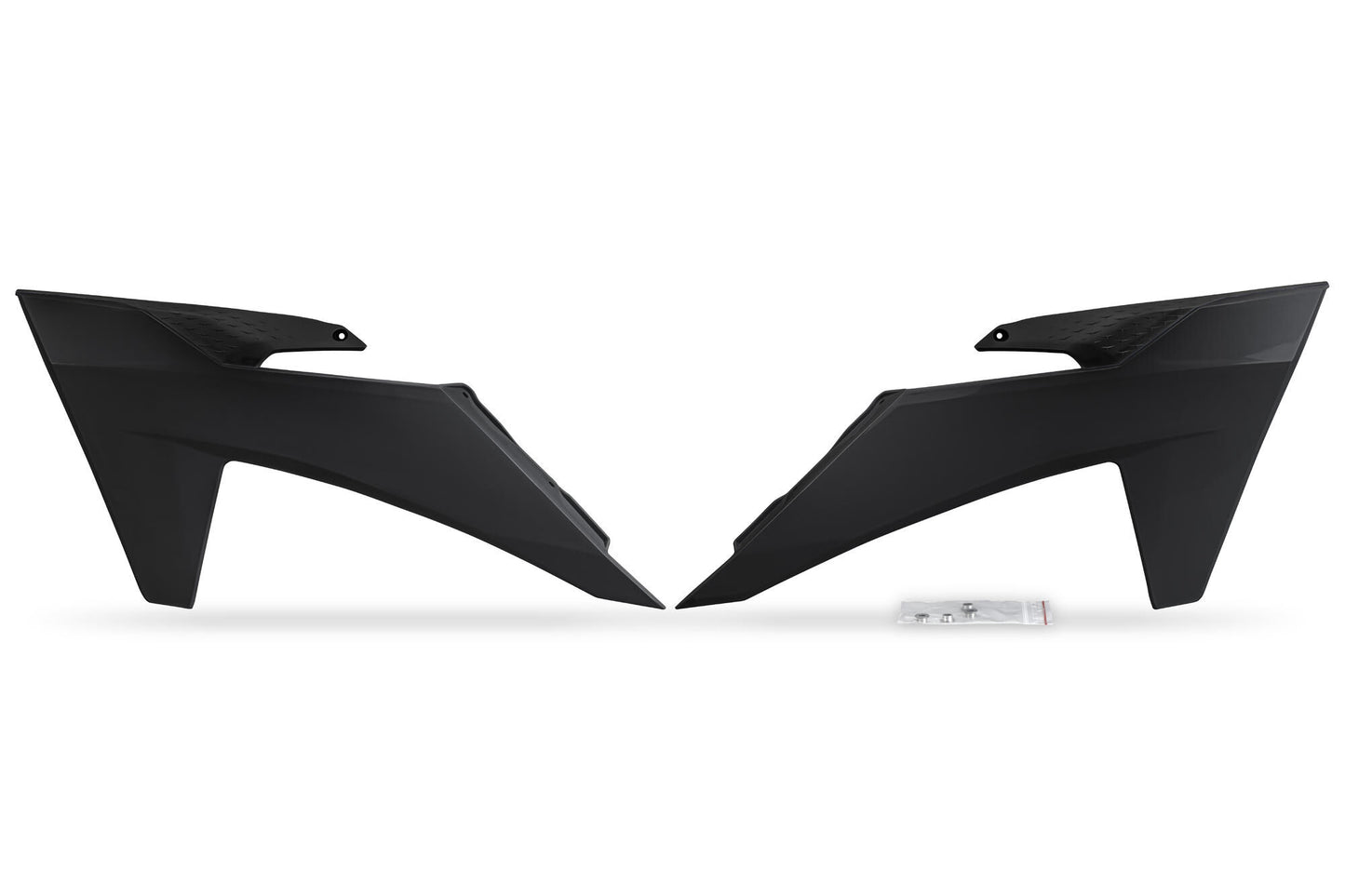 UFO PLAST kühlerabdeckung radiator covers ufo ktm black