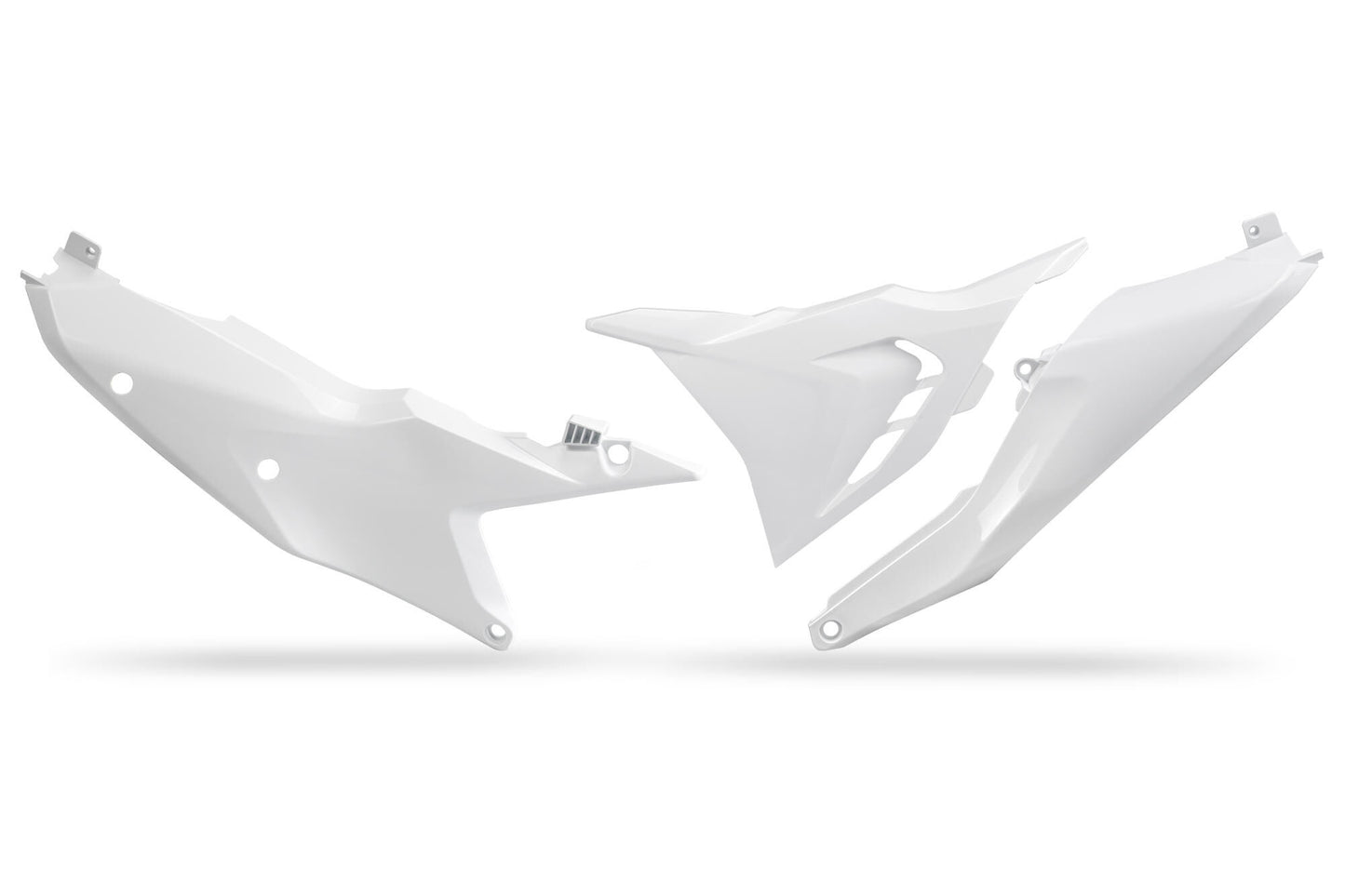 UFO PLAST seitenverkleidung side covers ufo ktm white