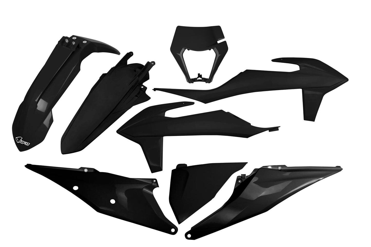 UFO PLAST verkleidungssatz trim kit ufo ktm black