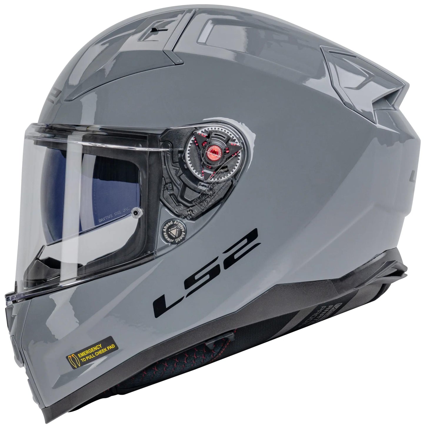 LS2 integralhelm ff811 vector ii solid helmet vector ii gray gr. xxl