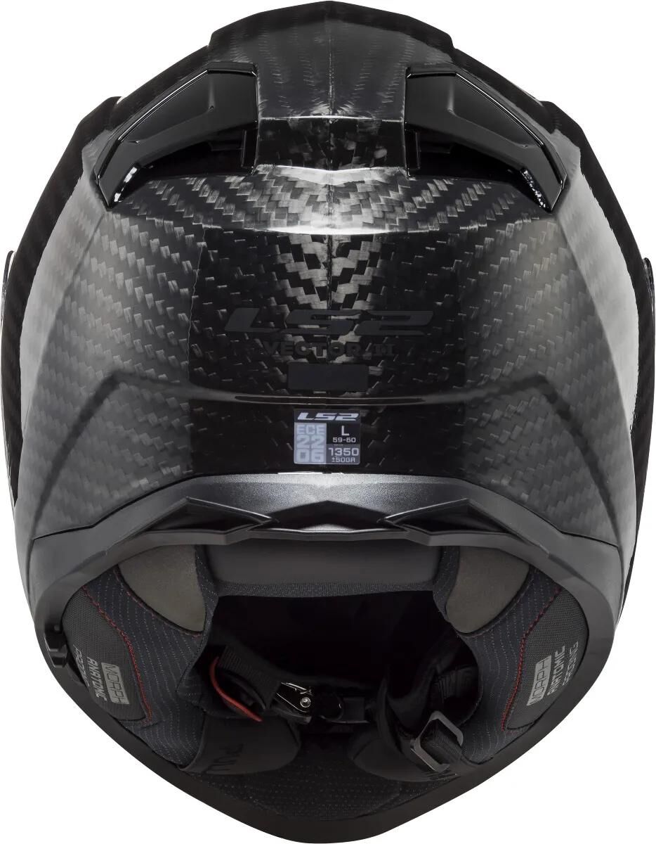 LS2 integralhelm ff811 vector ii carbon solid helmet vector ii carb black gr. 4xl