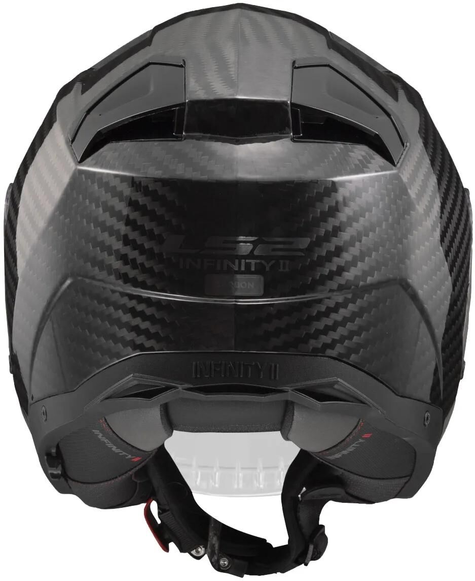 LS2 jethelm of603 infinity ii carbon solid helmet infinity ii carbon black gr. 3xl