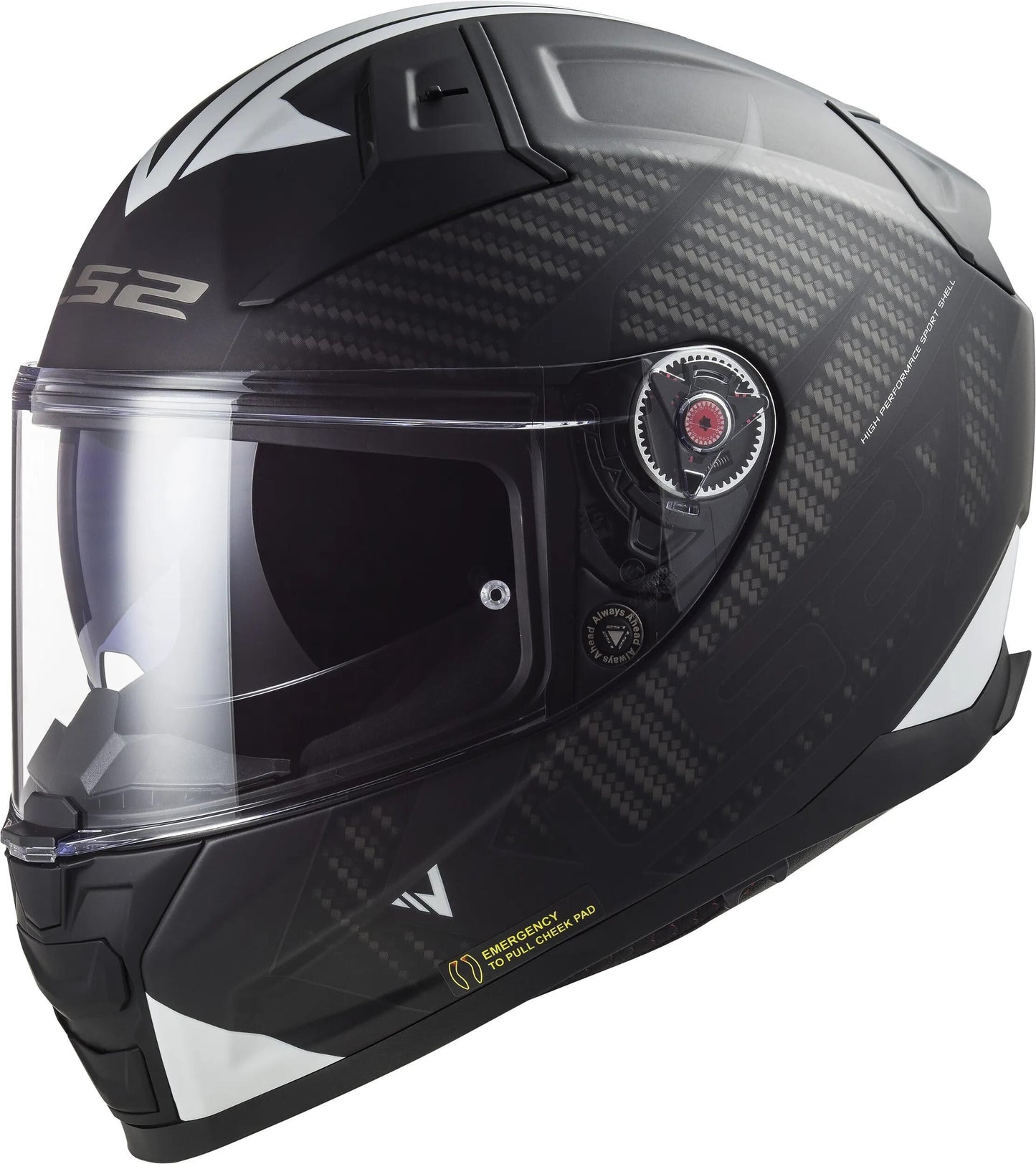 LS2 integralhelm ff811 vector ii splitter helmet vector ii spli sw ws gr. xl