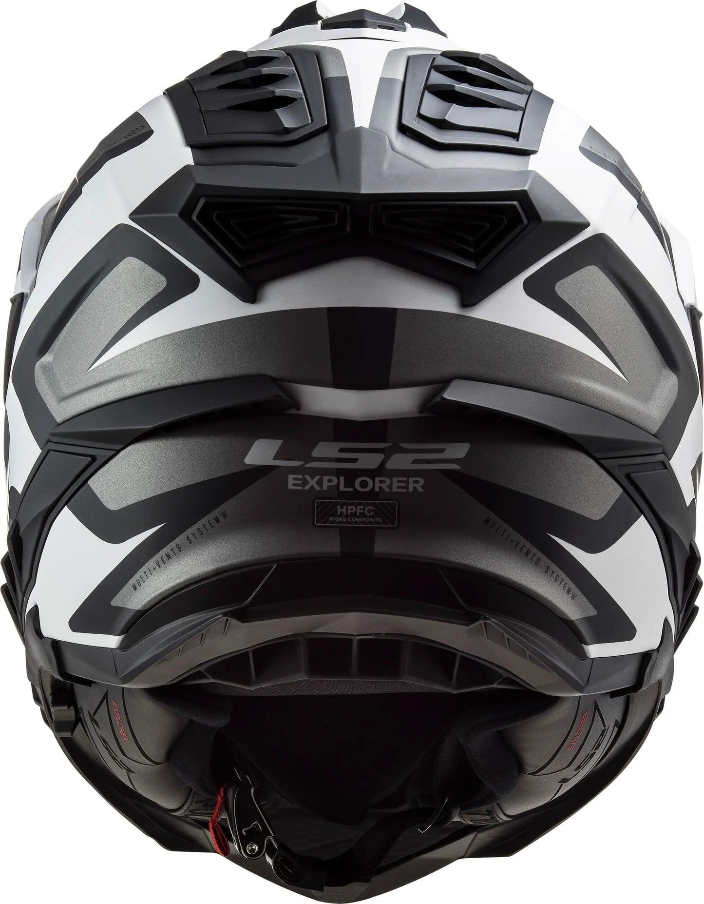 LS2 endurohelm mx701 explorer alter helmet explorer age bw white matt gr. m