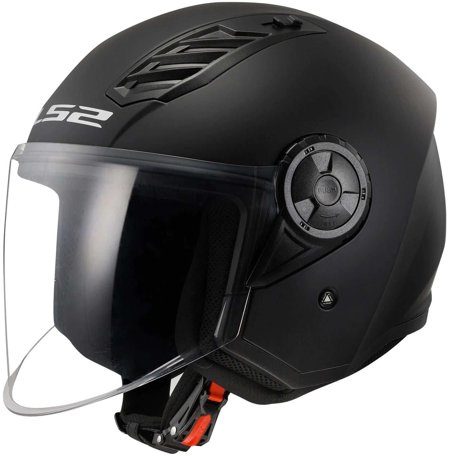 LS2 jethelm of616 airflow ii solid helmet airflow ii of6 solid sw matt gr. s