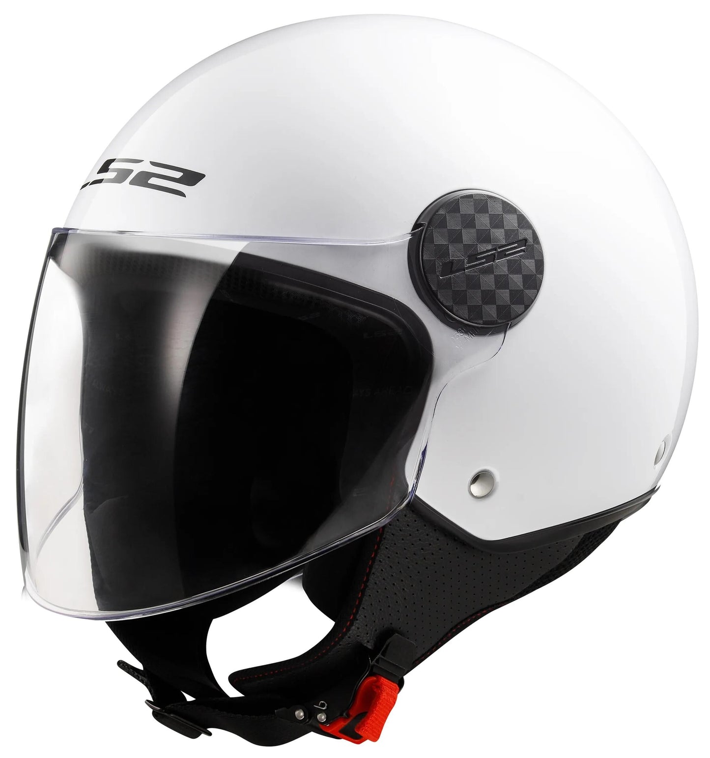 LS2 jethelm of558 sphere ii solid helmet of558 sphere i solid gloss white gr. s