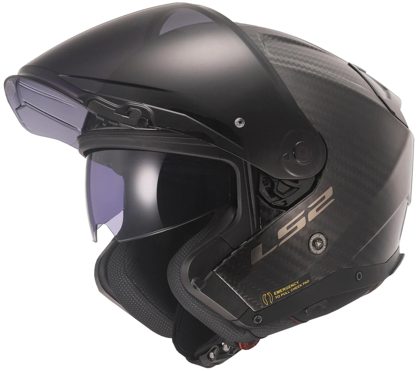 LS2 jethelm of603 infinity ii carbon solid helmet of603 infinity ii matt carbon gr. s