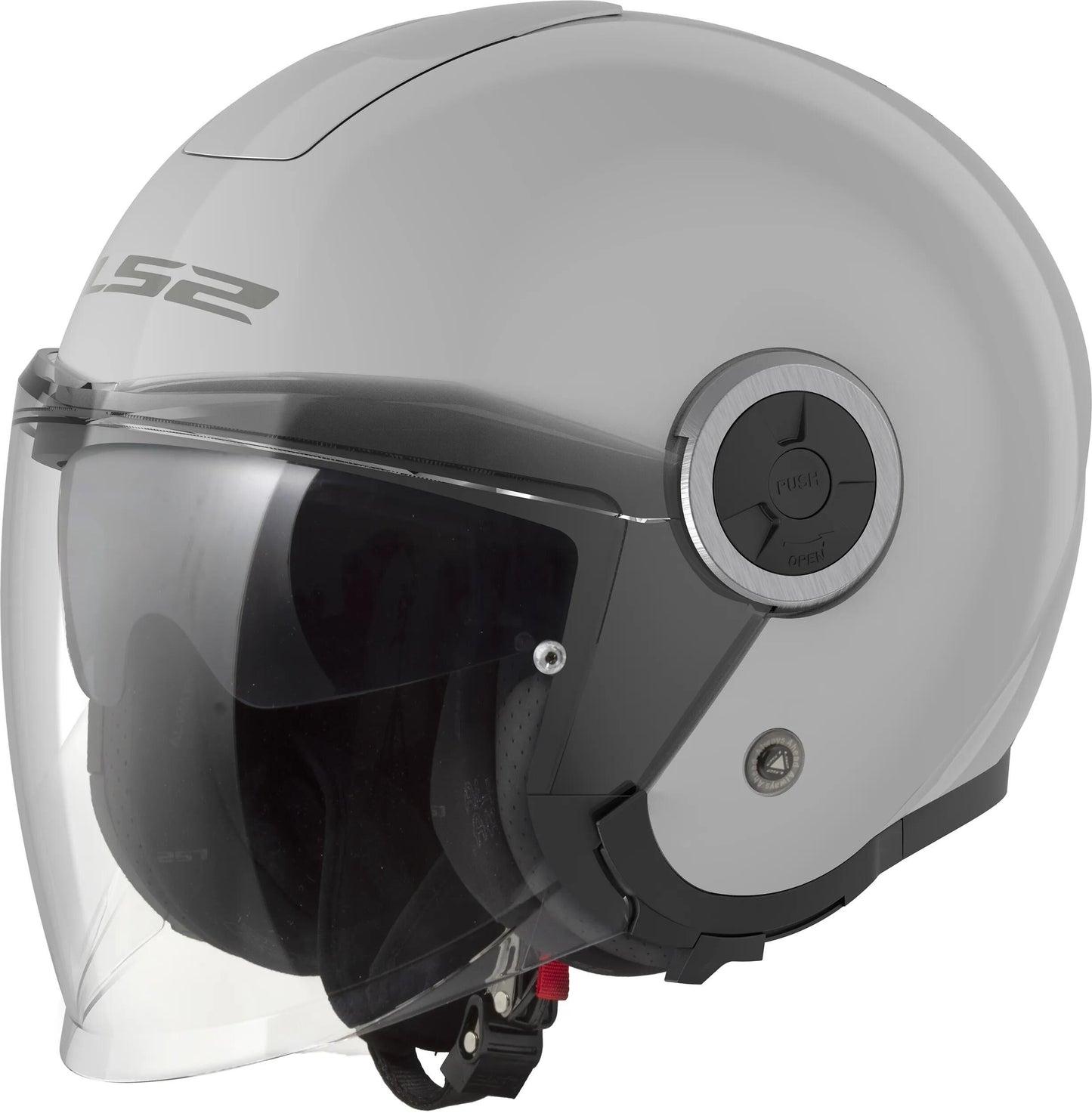 LS2 jethelm of620 classy solid helmet of620 classy solid pearl gray gr. xl