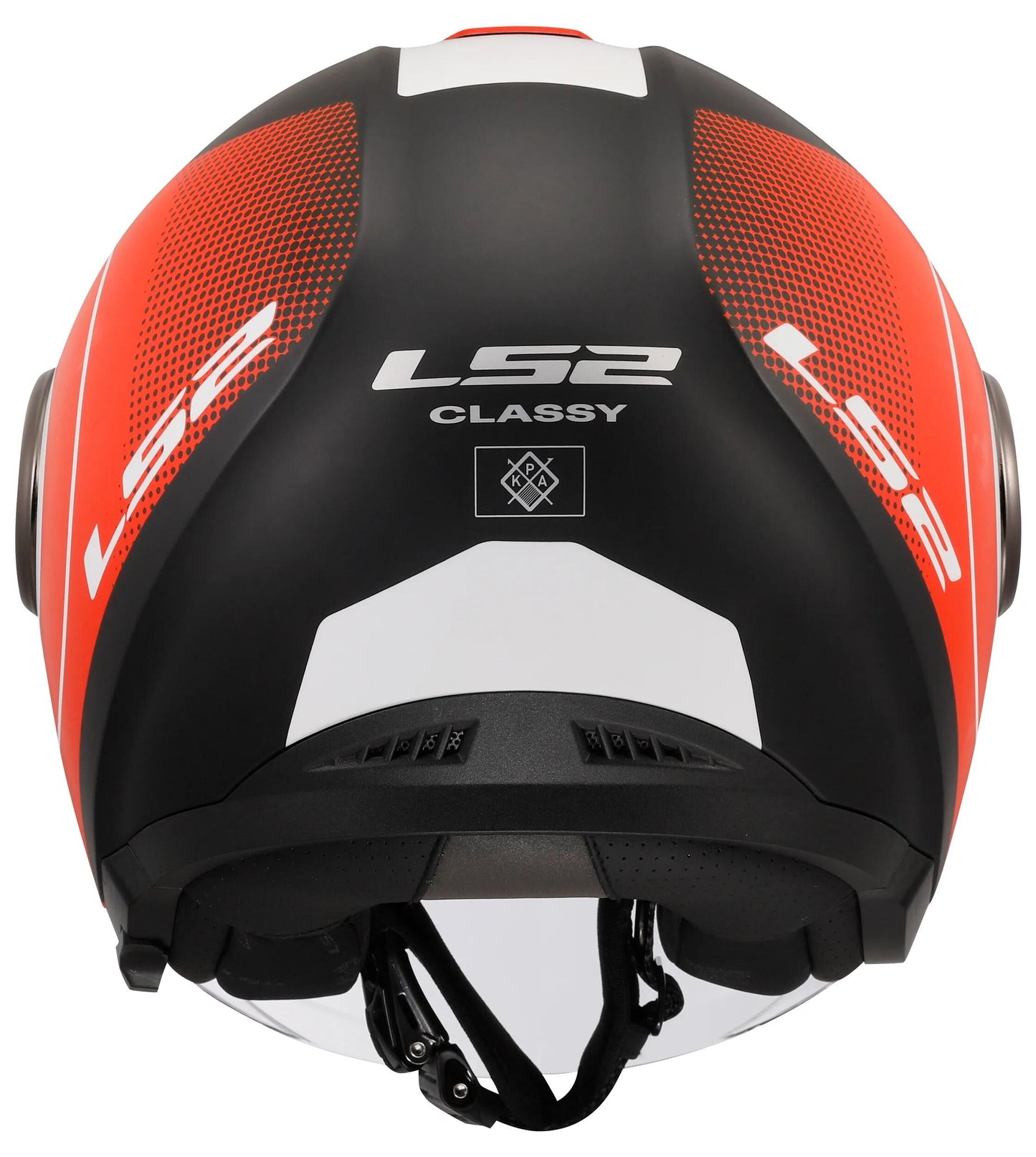 LS2 jethelm of620 classy disko helmet of620 classy disco bw rt ws gr. s