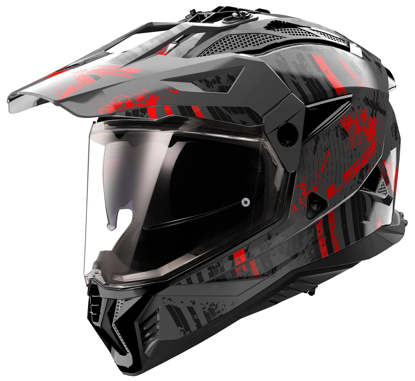 LS2 endurohelm mx702 pioneer ii crazy helmet mx702 pioneer ii crazy sw rt gr. xl
