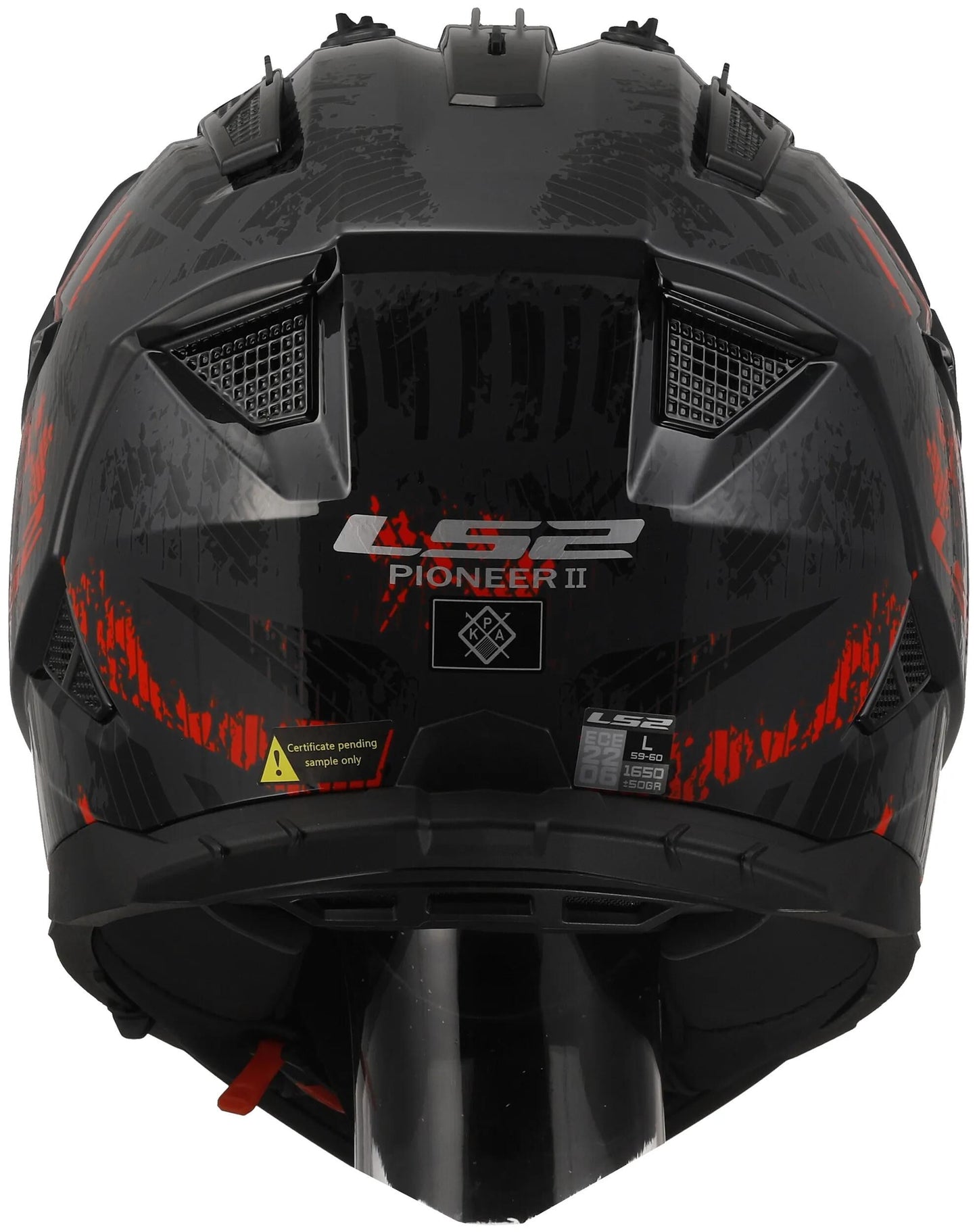 LS2 endurohelm mx702 pioneer ii crazy helmet mx702 pioneer ii crazy sw rt gr. xxl