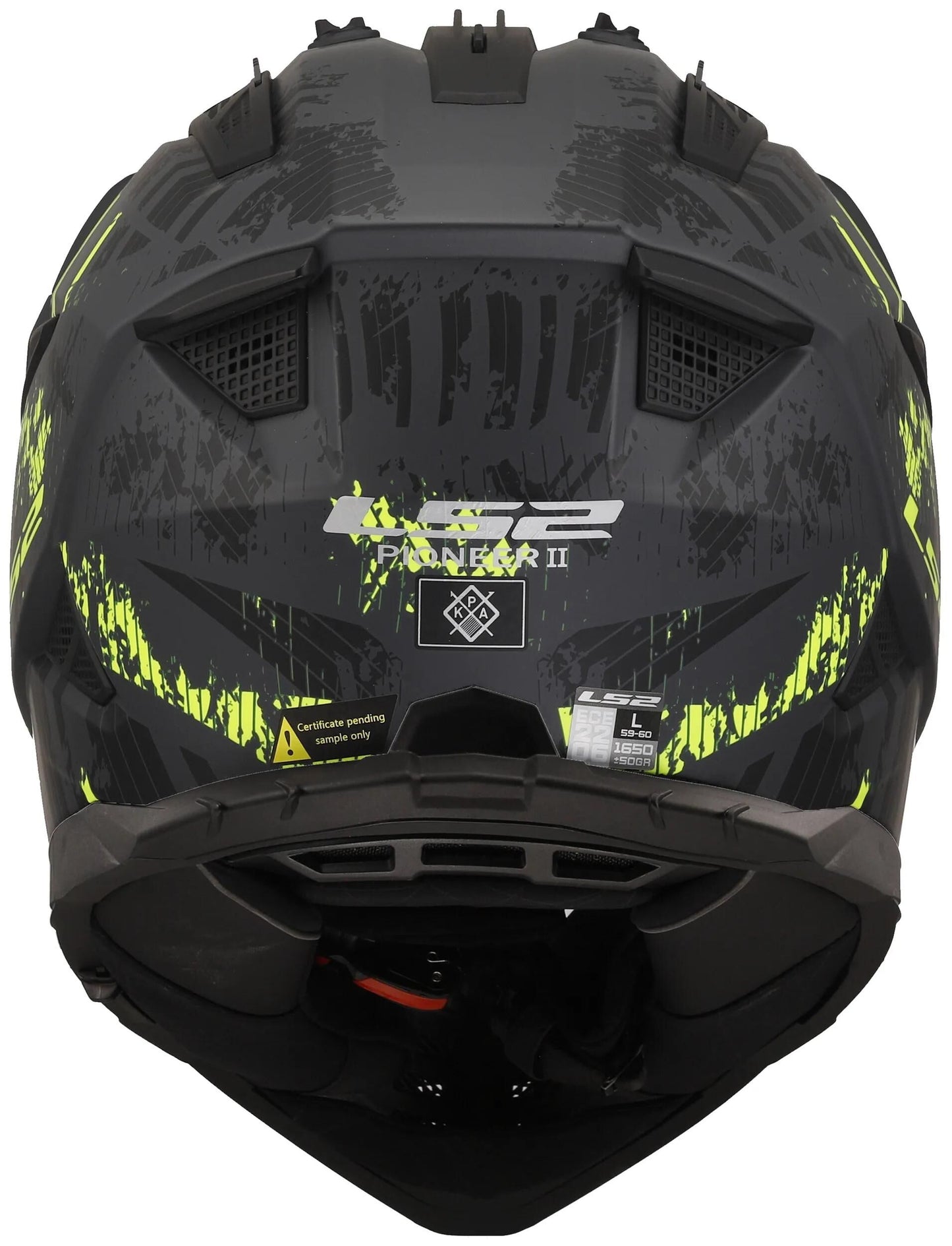 LS2 endurohelm mx702 pioneer ii crazy helmet mx702 pioneer ii crazy m. sw ge gr. xs