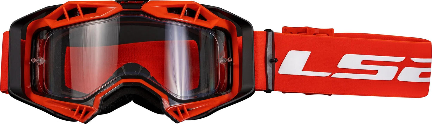 LS2 crossbrille aura enduro glasses aura enduro black red