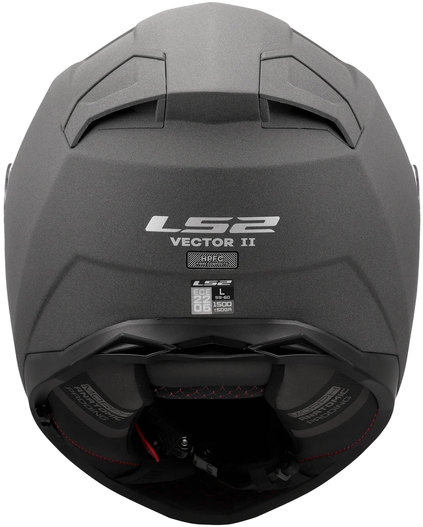 LS2 integralhelm ff811 vector ii concrete helmet vector ii soli concrete matt gr. 3xl