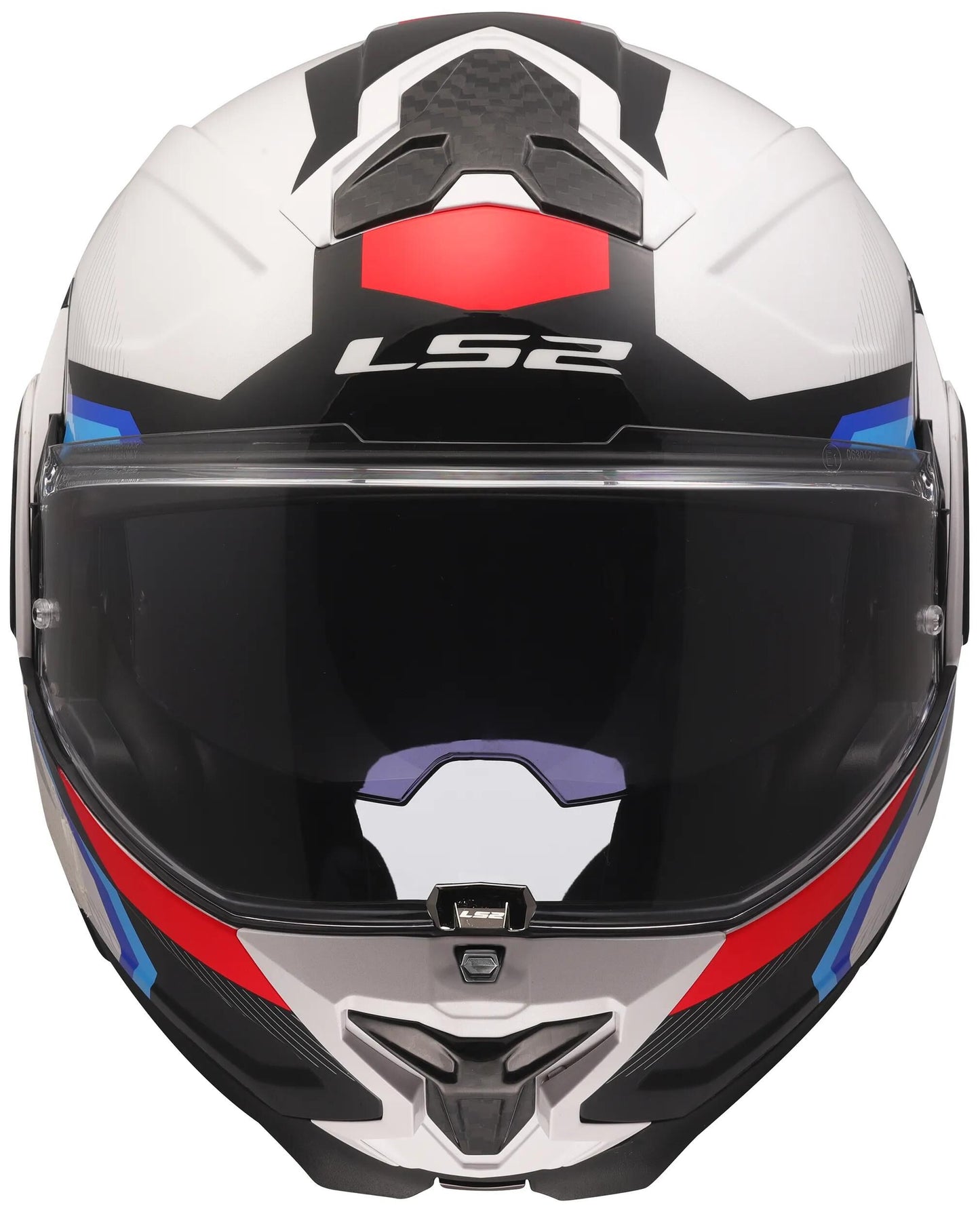 LS2 klapphelm ff910 advant ii triple helmet ff910 advant ii triple xs wh blue red
