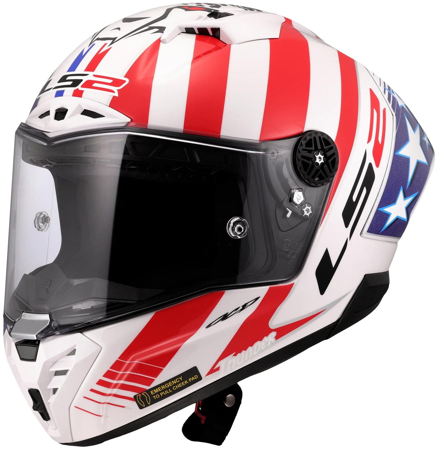 LS2 integralhelm ff805 thunder carbon gp aero replica baz helmet ff805 thunder gp aero replica baz xxl