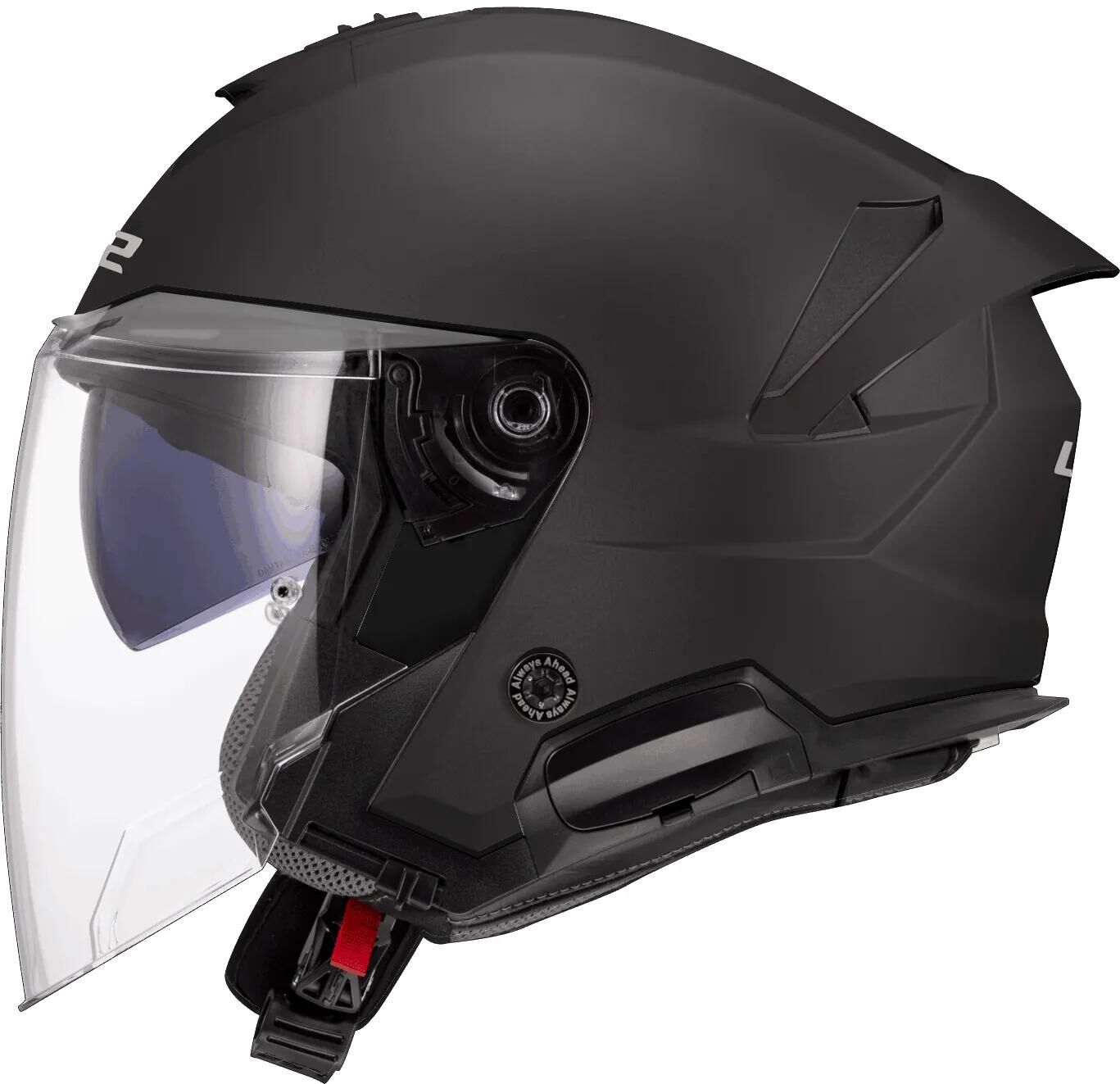 LS2 jethelm of618 verso ii solid helmets of618 verso i solid black matt gr.xxl