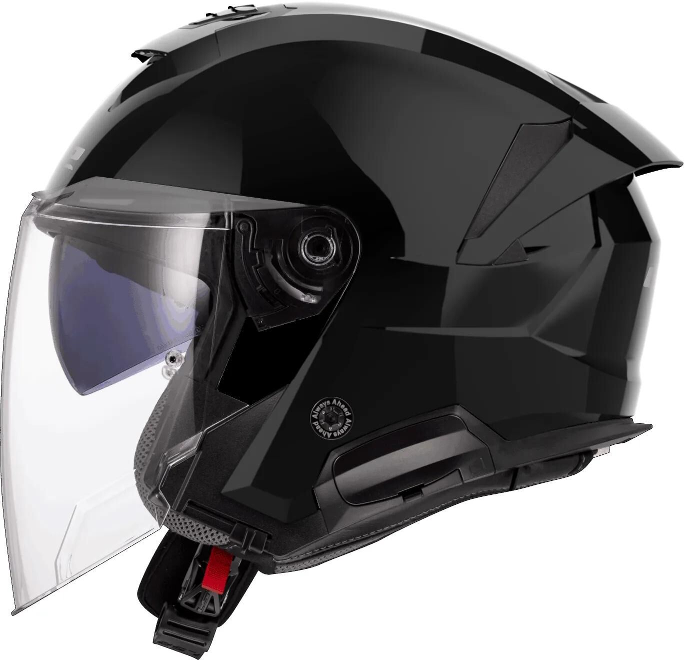 LS2 jethelm of618 verso ii solid helmets of618 verso i solid black gr. xxl