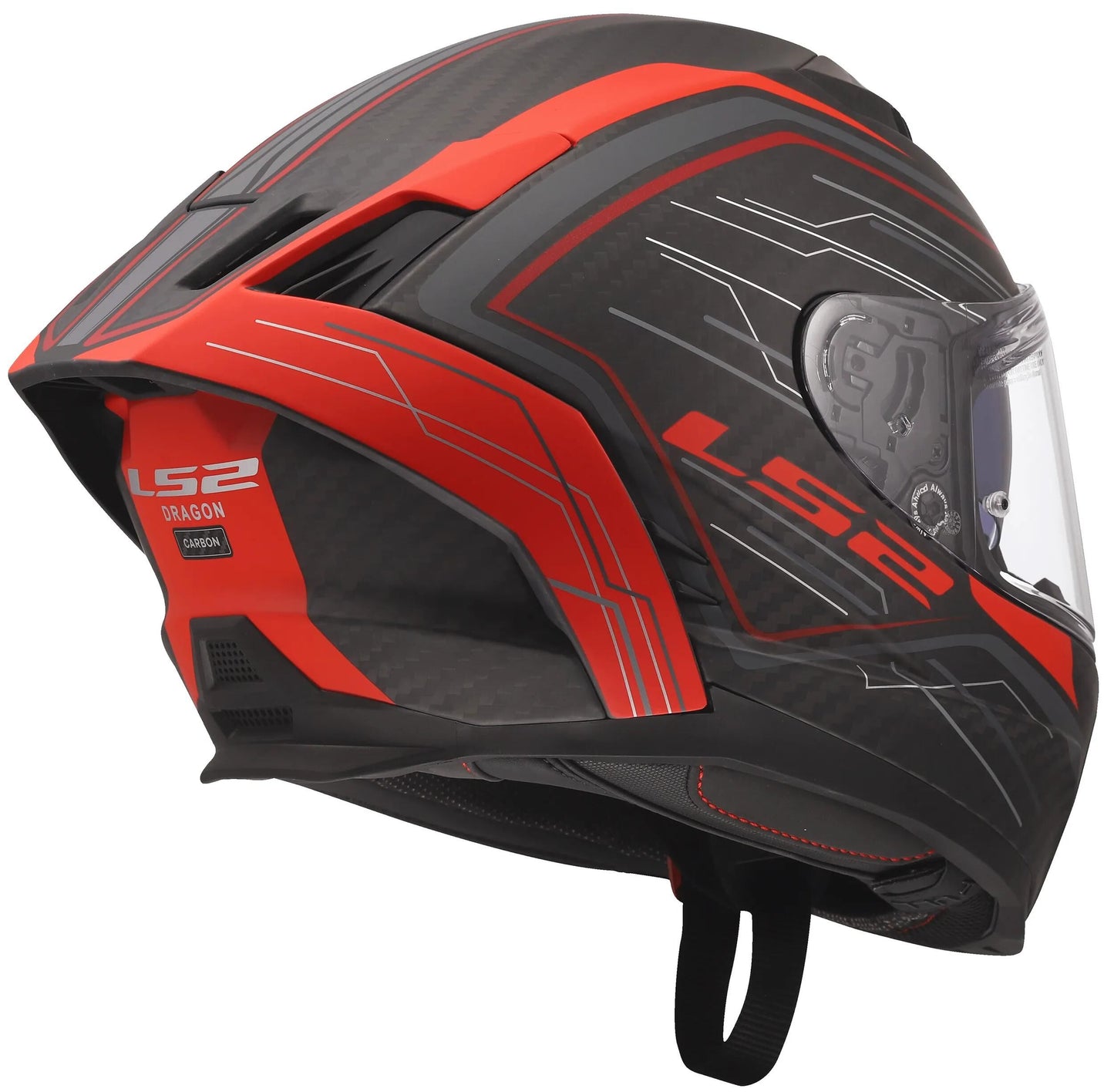 LS2 integralhelm ff807 dragon subic helmet ff807 dragon subic red xl