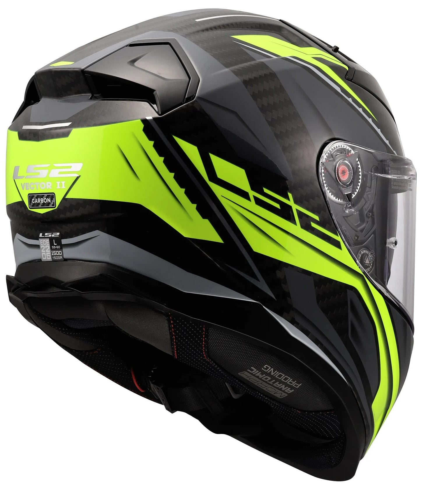 LS2 integralhelm ff811 vector ii carbon savage helmet ff811 vector i c savage h-v yellow xxl